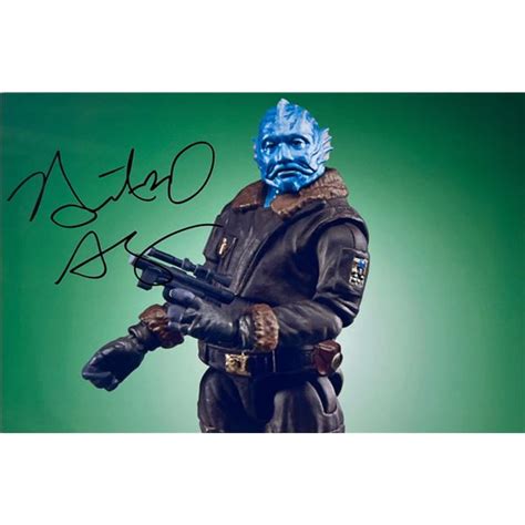 Autograph Signed Mandalorian Horatio Sanz Photo