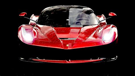 LaFerrari Aperta, hypercar, black HD Wallpaper