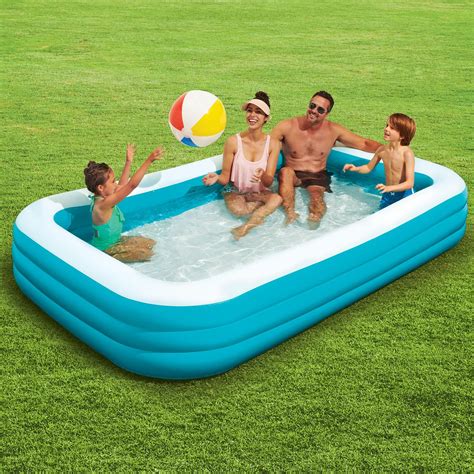 Play Day 10′ Family Inflatable Pool | Quad City Pools