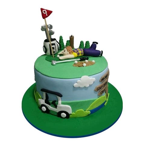 30+ Creative Photo of Golf Birthday Cakes - davemelillo.com | Golf birthday cakes, Chocolate ...