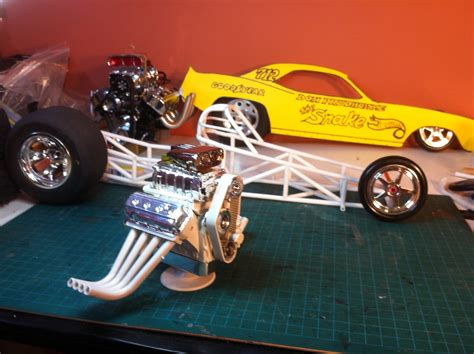 Scratch building 2 , 1/8 scale funny cars - WIP: Drag Racing Models - Model Cars Magazine Forum