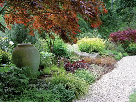 See how to use foliage and flowers to soften a wall, accent a lawn, or fringe a path - Sunset ...