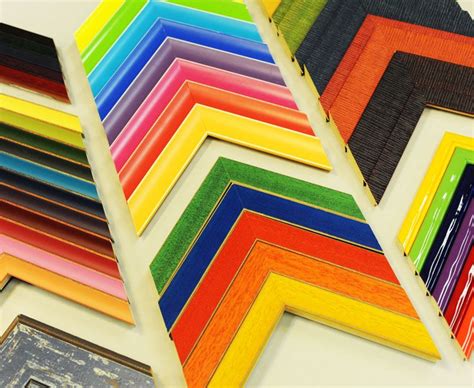 Ben Franklin Crafts & Frame Shop: Moulding of the Month: Colors! | Color, Month colors, Frame crafts