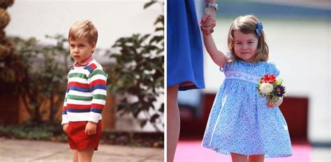 Princess William Confuses His Childhood Photo For Princess Charlotte