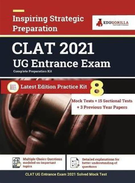 Complete CLAT UG Exam Preparation Book 2021 For UnderGraduate ...