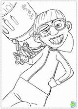 Dog On Despicable Me Movie Coloring Pages sketch template