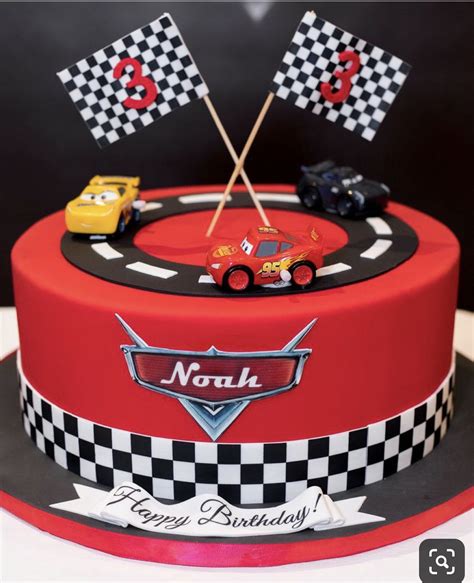 Pin on Boys first birthday party ideas | Cars birthday cake, Cars theme cake, Disney cars cake