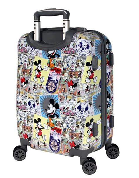 Disney Comic 2.0 - 50cm 4 Dual Wheel Carry On Suitcase by Disney (DIS144-19-DISNEY)