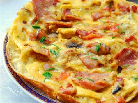 Bacon Omelette Recipe