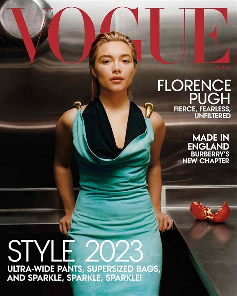 Florence Pugh Addresses the Sheer Dress Controversy in New Issue of 'Vogue'