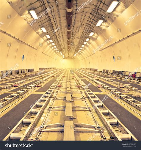 Inside Air Cargo Freighter Retro Vintage Stock Photo 605869523 - Shutterstock