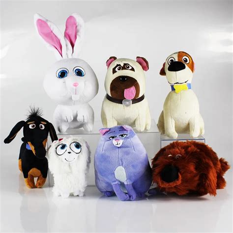 7 styles The Max Snowball Gidget Mel Chloe Buddy Cartoon plush Doll ...