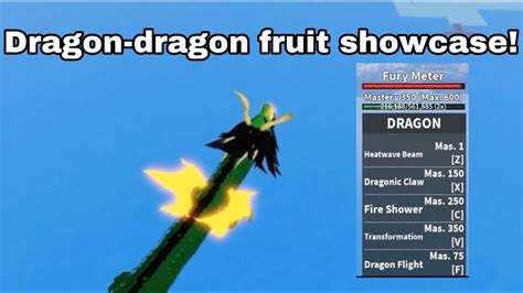 Dragon-dragon Fruit Showcase! (Update 13) | Blox Fruits - YouTube