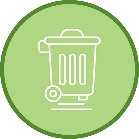 Dustbin Vector Icon 19907616 Vector Art at Vecteezy