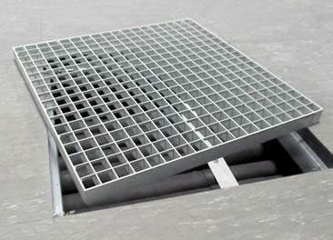 Plain Steel Grating - Smooth Surface and Wide Usage