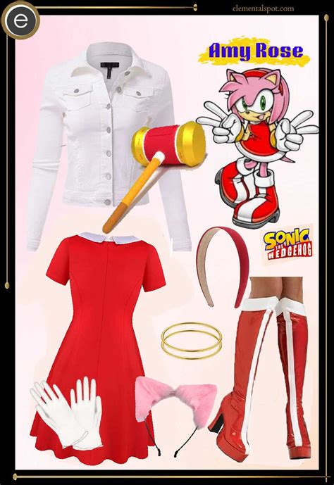 Dress Up Like Amy Rose from Sonic the Hedgehog - Elemental Spot