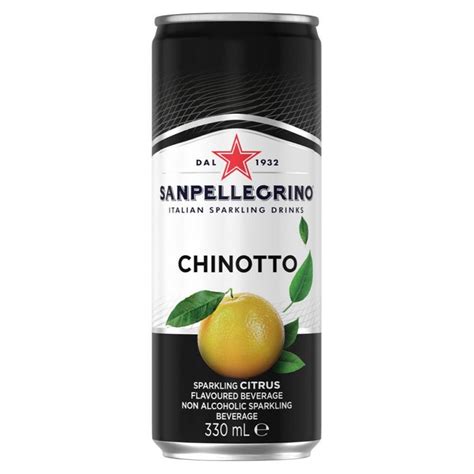 SAN PELLEGRINO 330ML CHINOTTO CANS 24 PACK | Buy Drinks & Beverages - 8002270075230