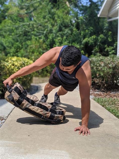 The Beginner Full-Body Sandbag Workout Routine - The Modest Man