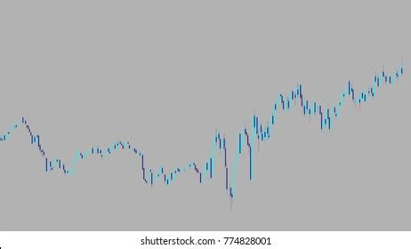 Uptrend Stock Chart Bull Market New Stock Illustration 774828001 ...