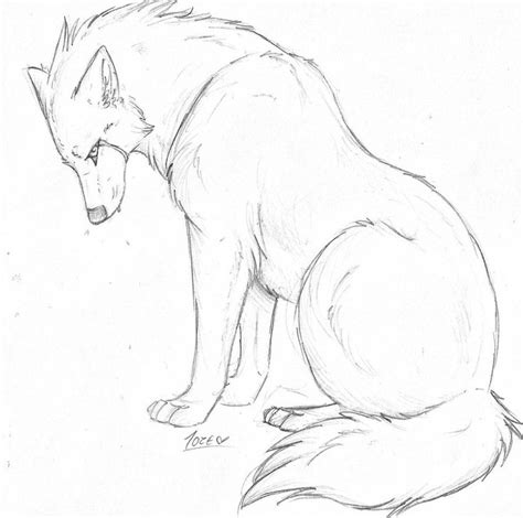 Crying... by PandorasWolf.deviantart.com on @DeviantArt | Animal drawings, Animal drawings ...