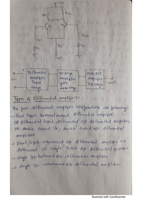 SOLUTION: Basics of op amp and its applications - Studypool