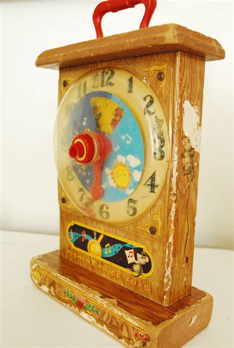 Life as a Thrifter: Fun Find: Old School, Fisher Price Clock