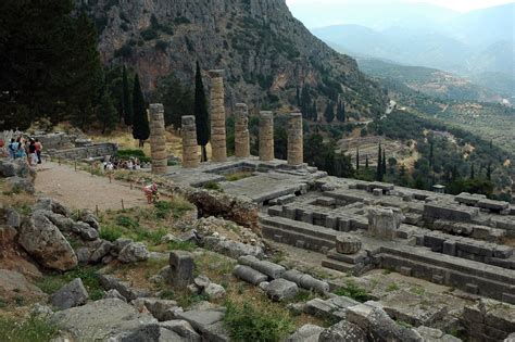 Delphi Greece | A view of the ruins of ancient Delphi, Greec… | Flickr