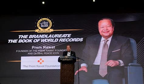 BrandLaureate Honors Prem Rawat & Prem Rawat Foundation with ...