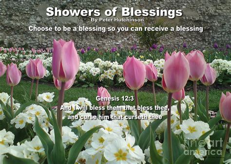 Showers Of Blessings Digital Art by Bible Verse Pictures