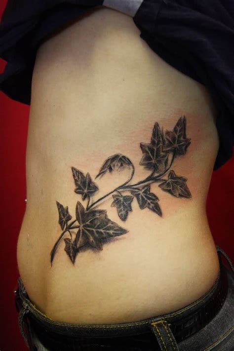 black ivy tattoo on waist best celtic ivy tattoo design | Ivy tattoo ...