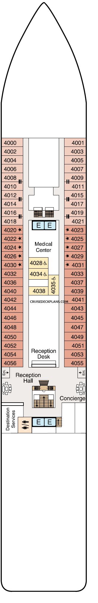 Sirena Deck Plans, Diagrams, Pictures, Video