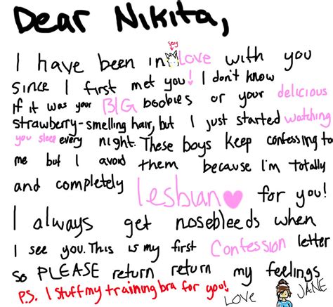 GAIZ IT'S MY FIRST CONFESSION LETTER by mushuroom on DeviantArt