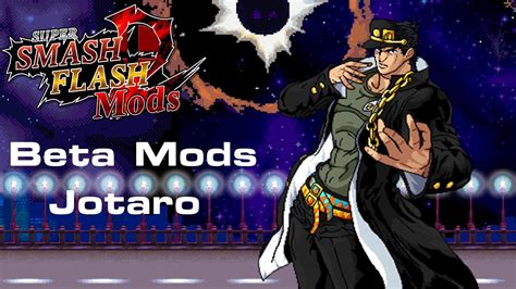 SSF2 Beta Mods(1.1.0.1): Jotaro - YouTube