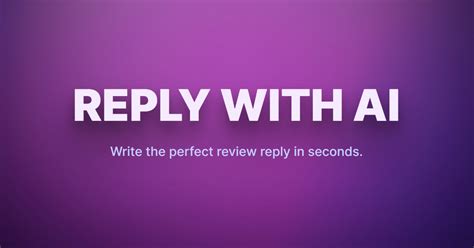 Reply to reviews with AI - from REVIEWS.io