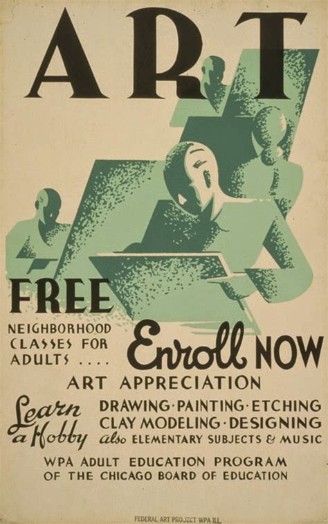 New Deal of the Day: WPA Art Classes