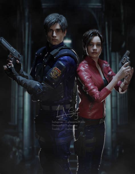 Resident Evil Leon S Kennedy Claire Redfield Ada Wong - vrogue.co