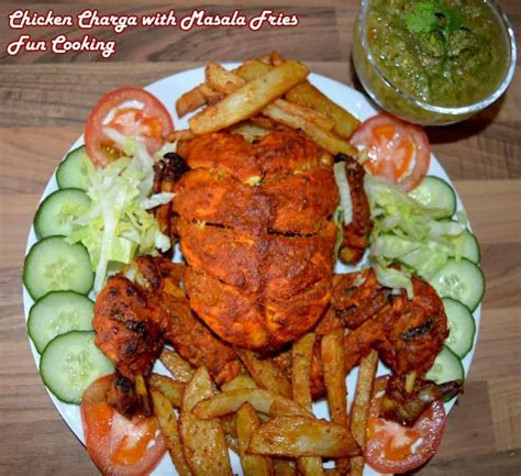 Chicken Charga with Masala Fries