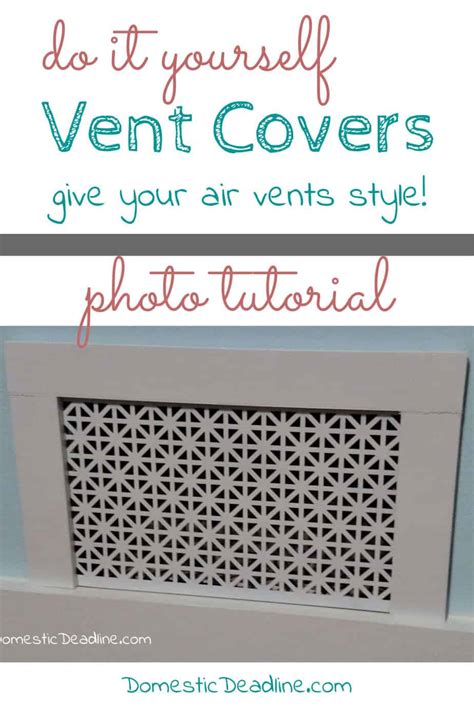 How to Make Custom Air Vent Covers | HarperNCo