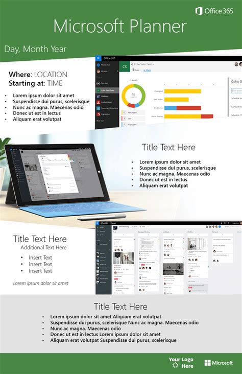 Download Office 365 Customized Posters: Boost Office 365 User Adoption