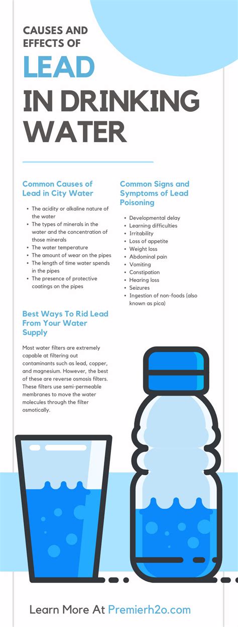 Causes and Effects of Lead in Drinking Water