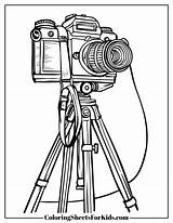 Camera Coloring Pages Free Print And Downloads  Sheets For Kids sketch template