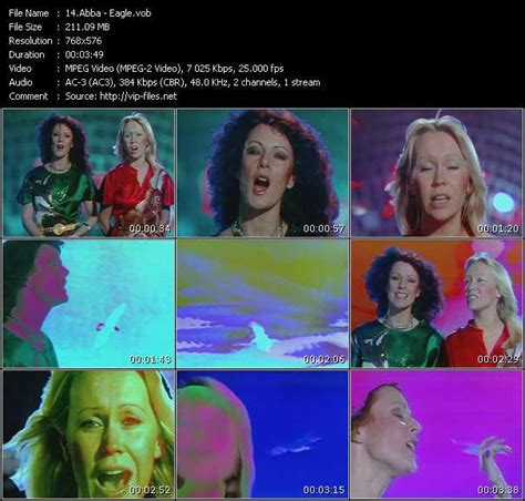 Abba - Eagle - Download Music Video Clip from VOB Collection «Abba. The Definitive Collection»