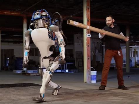 Boston Dynamics Atlas: Google-owned robot firms shows off about torturing and beating terrifying ...