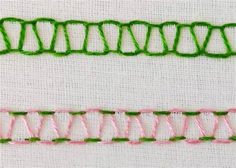 Running stitch and its variations - hand embroidery stitches