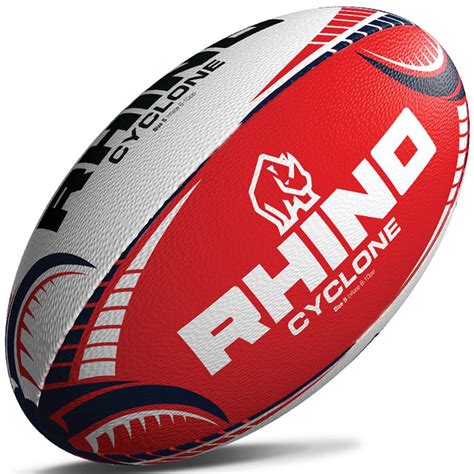 Rhino Cyclone XV Rugby Ball - McSport, Ireland | Red