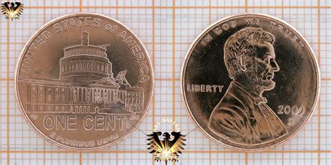 1 Cent, USA, 2009, Lincoln Bicentennial, Precidency in D.C.