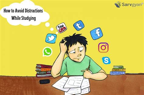 How to Avoid Distractions While Studying - SarvGyan News