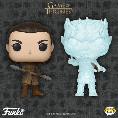 Game of Thrones The Long Night Funko Pop with Arya Stark and the Night ...