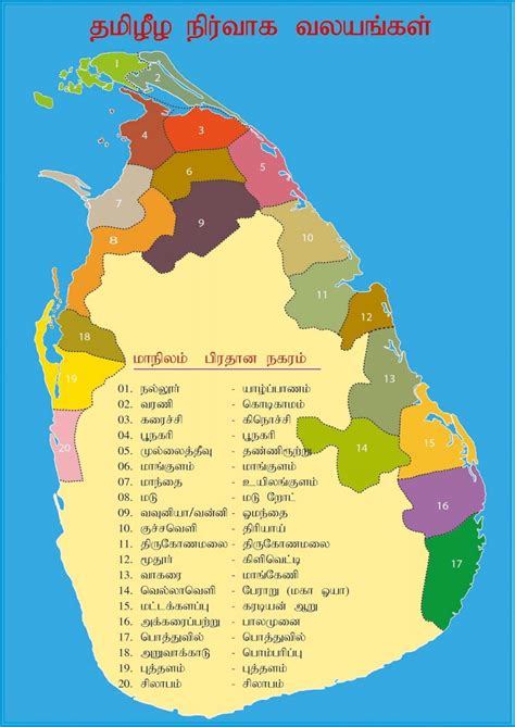 Districts of Tamil Eelam - Tamil Heritage