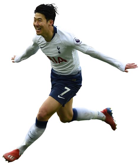 Son Heung-Min Tottenham Hotspur football render - FootyRenders